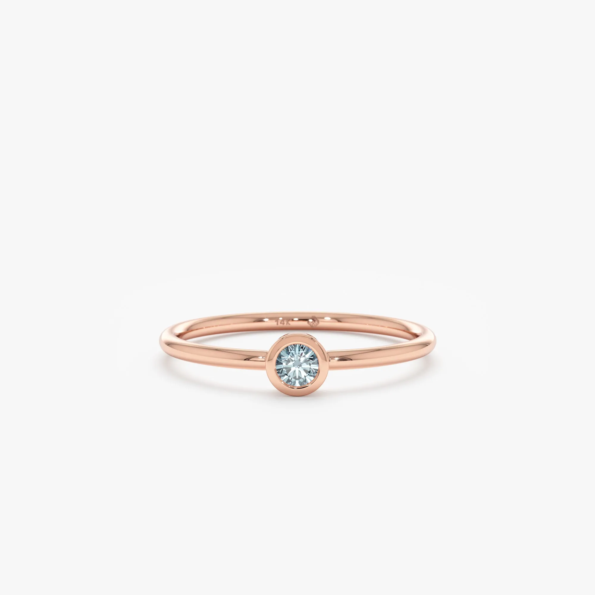 Natural Aquamarine Ring, Vienna SARAHELISE