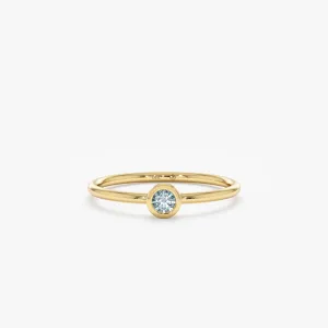 Natural Aquamarine Ring, Vienna SARAHELISE
