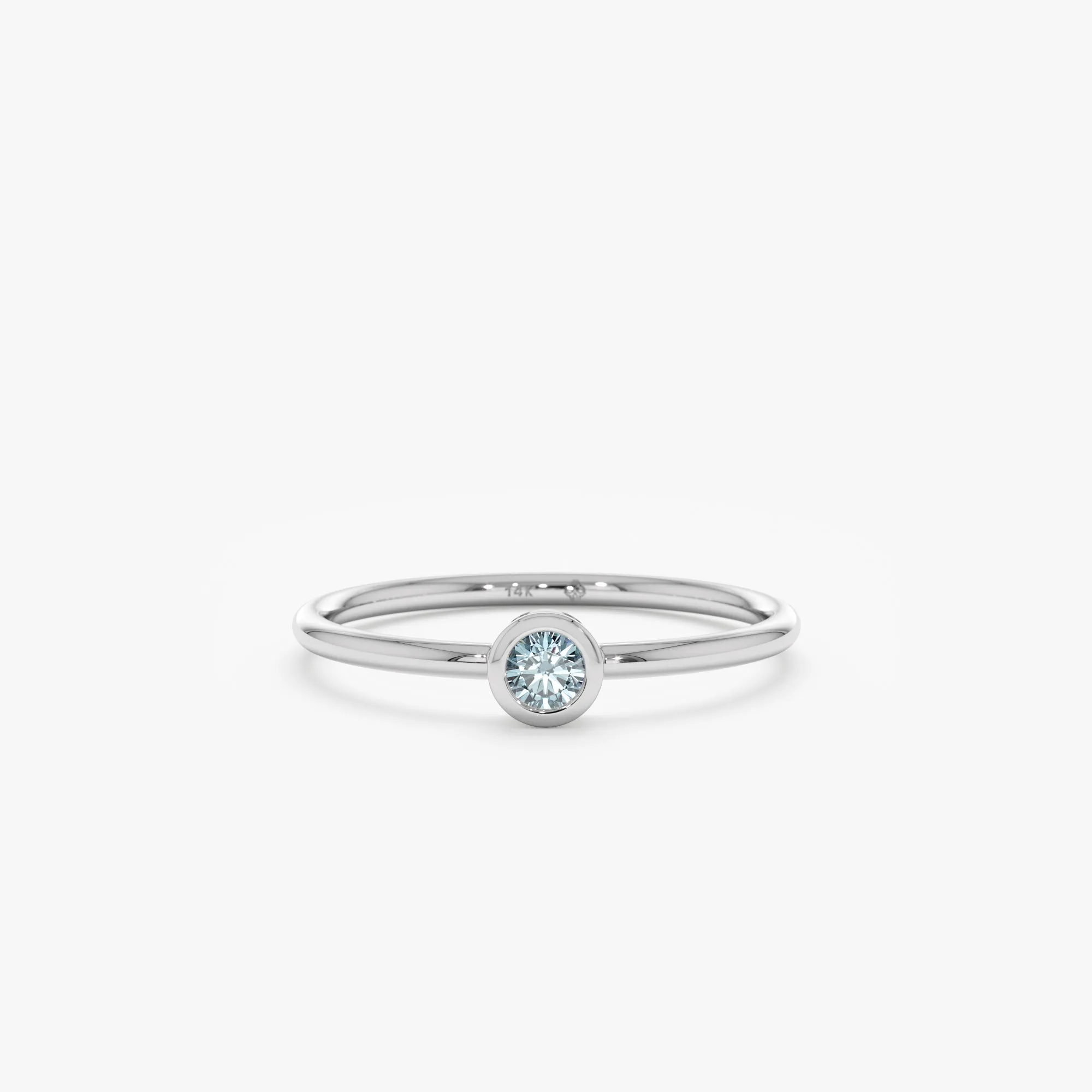 Natural Aquamarine Ring, Vienna SARAHELISE