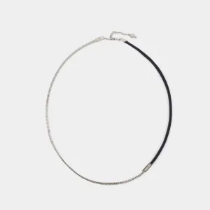 Necklace - Versace - Metal - Silver
