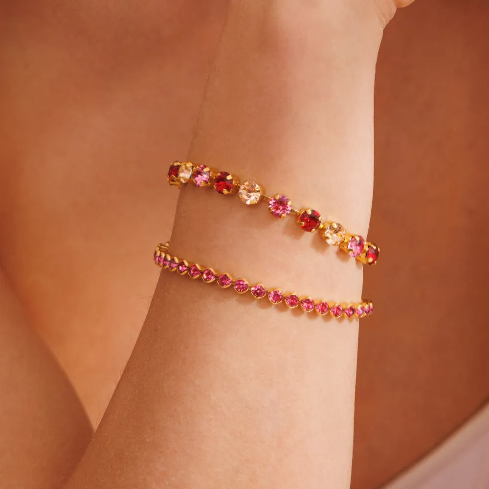 Nicola Bracelet / Scarlet Combo Caroline Svedbom