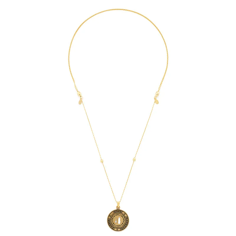 Number 4 Necklace, Expandable