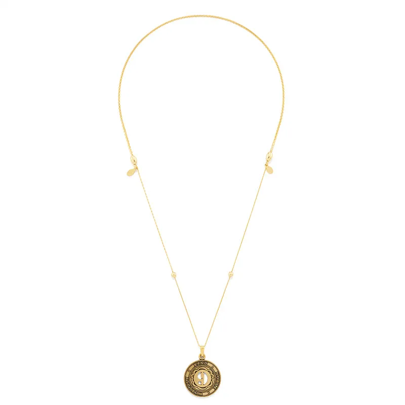 Number 9 Necklace, Expandable