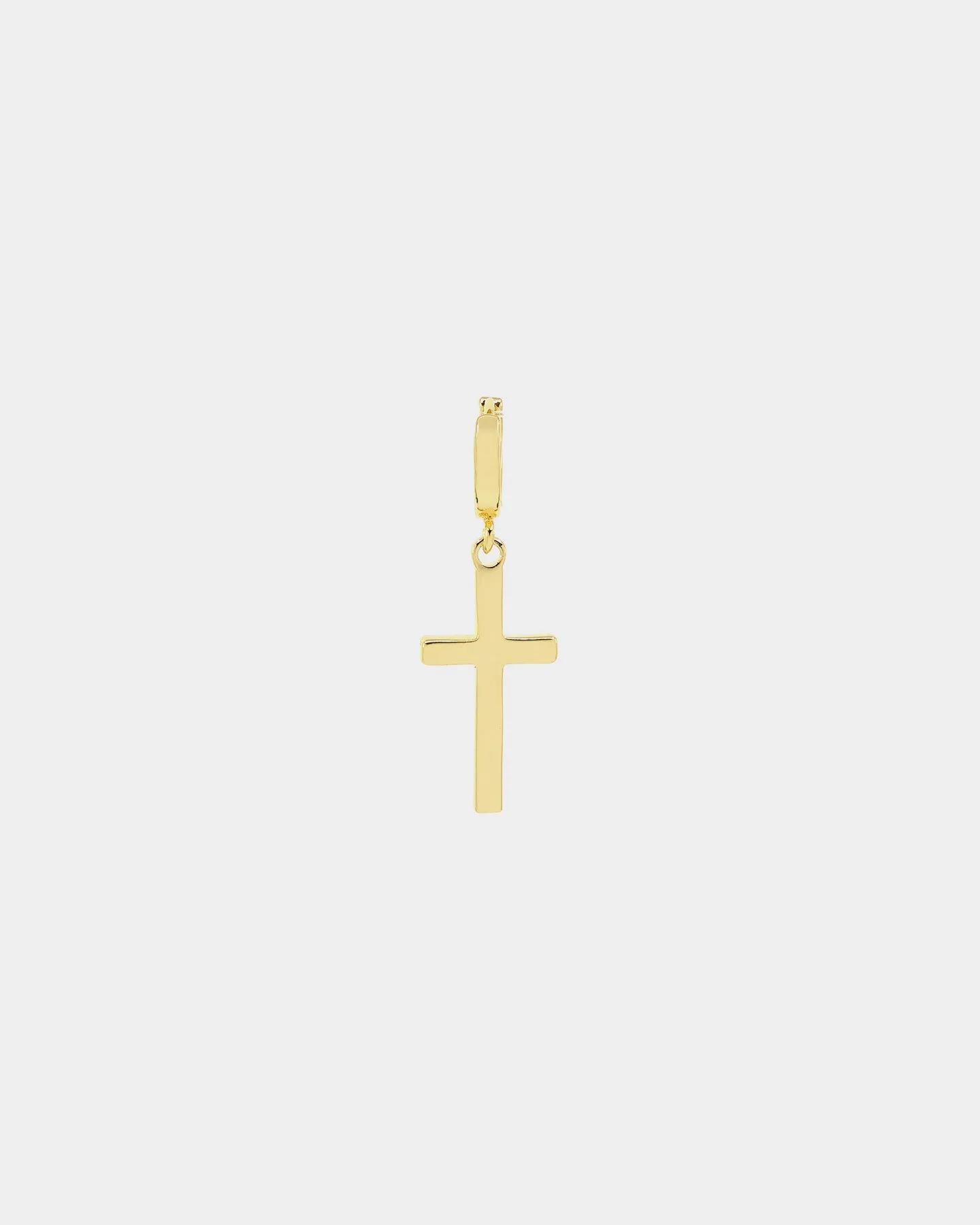 NXS Cross Earring Gold
