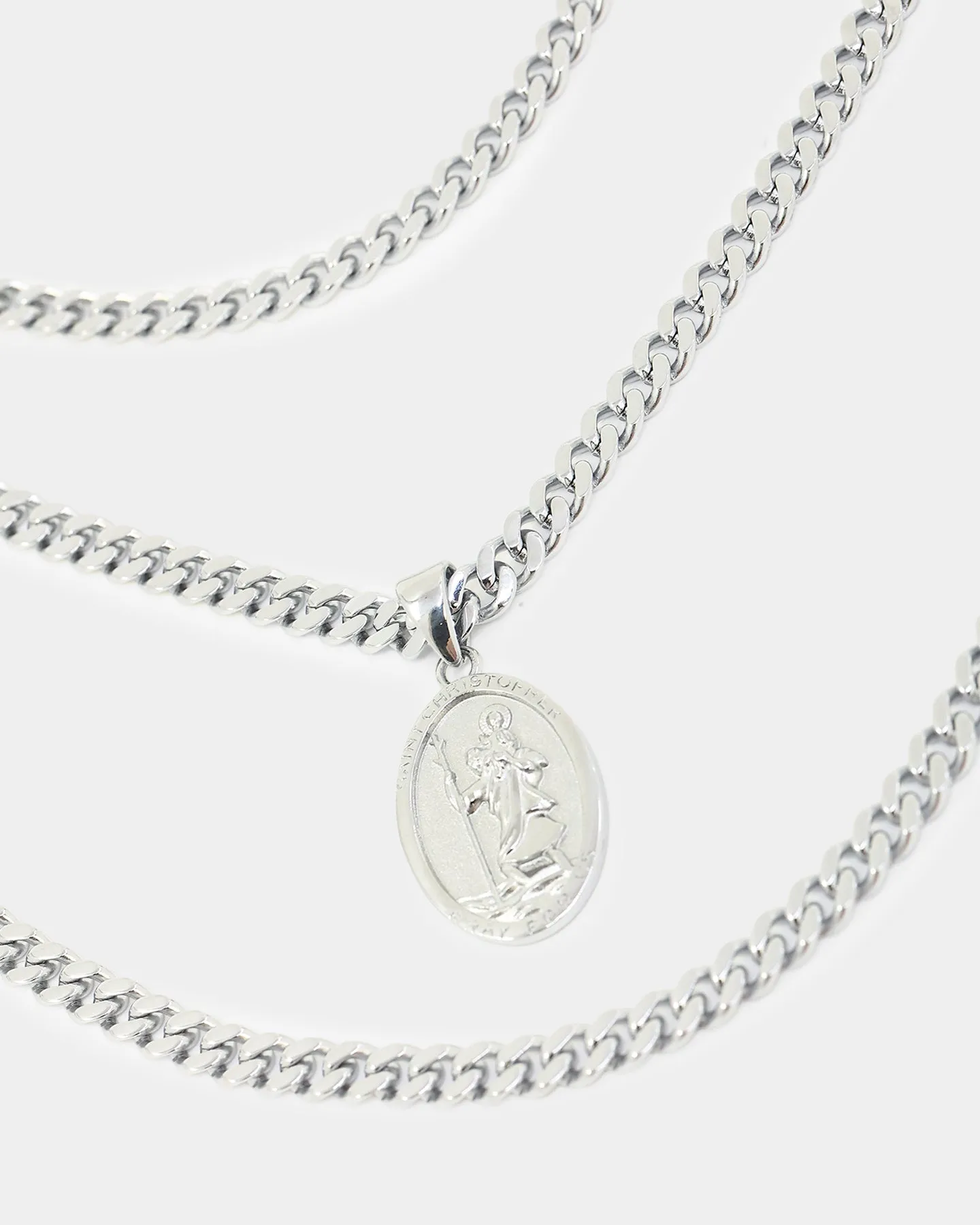 NXS Shepherd Necklace Set White Gold