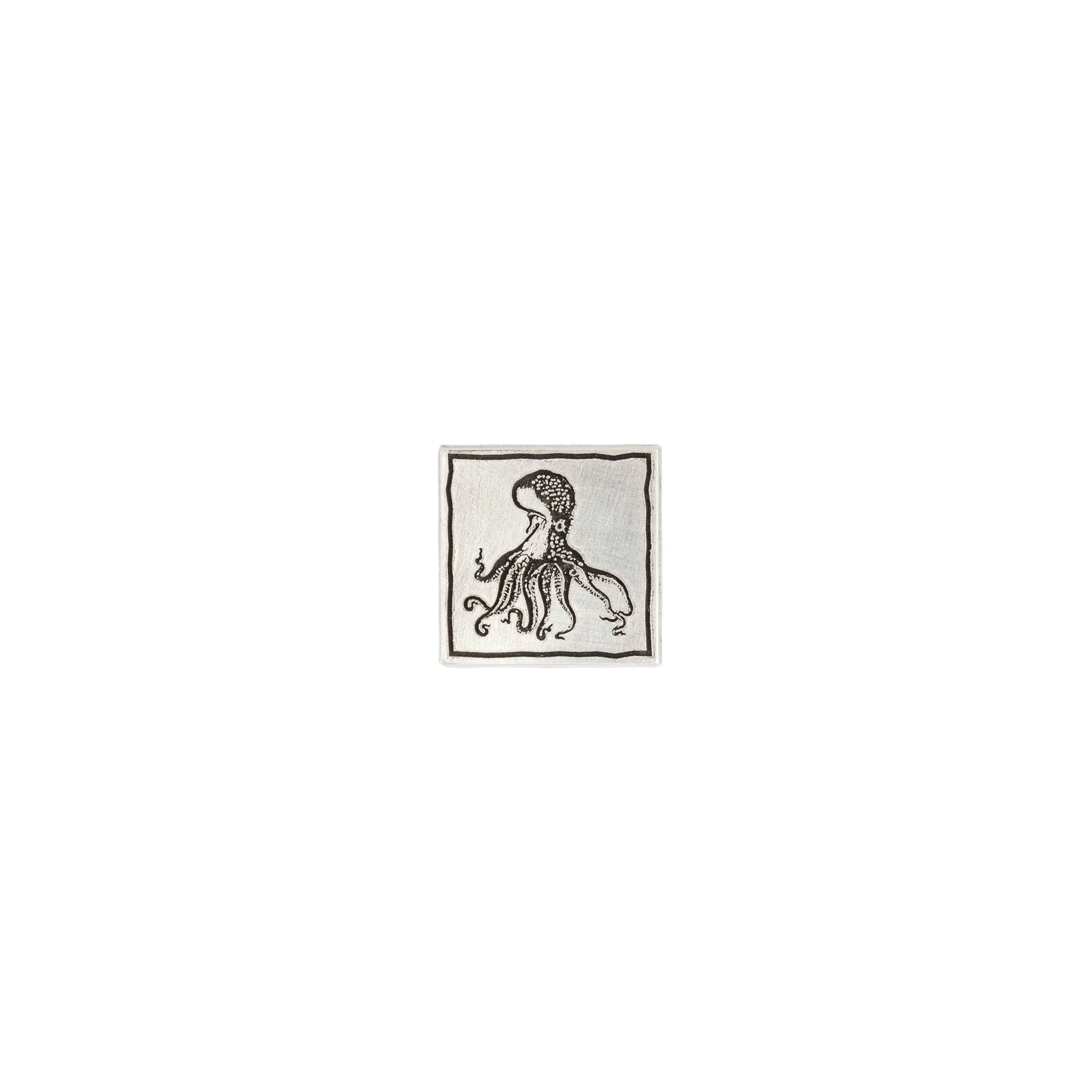 Octopus Square Pin