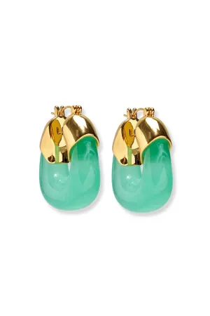 Organic Hoop Earrings