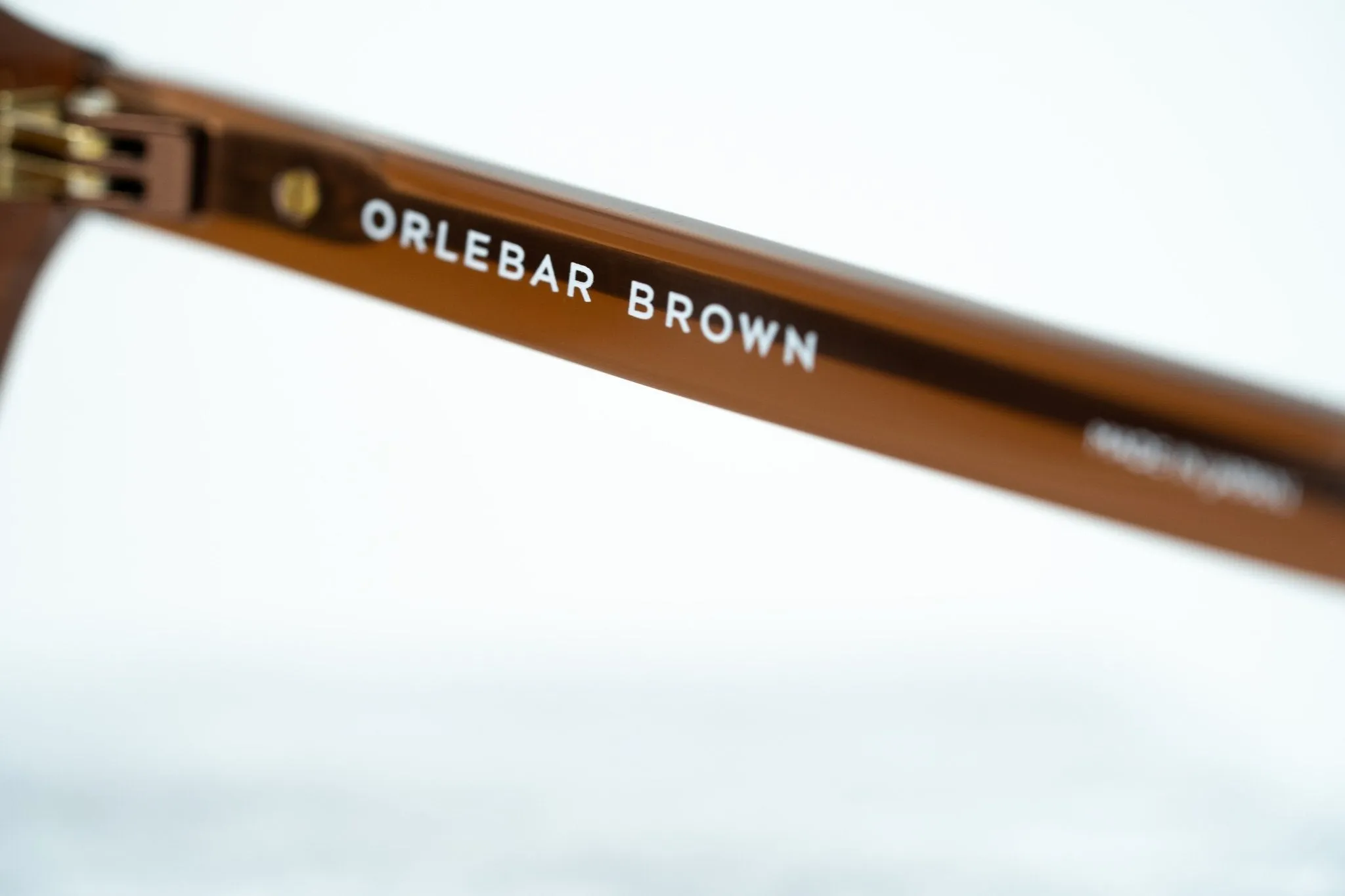Orlebar Brown Sunglasses Round Brown