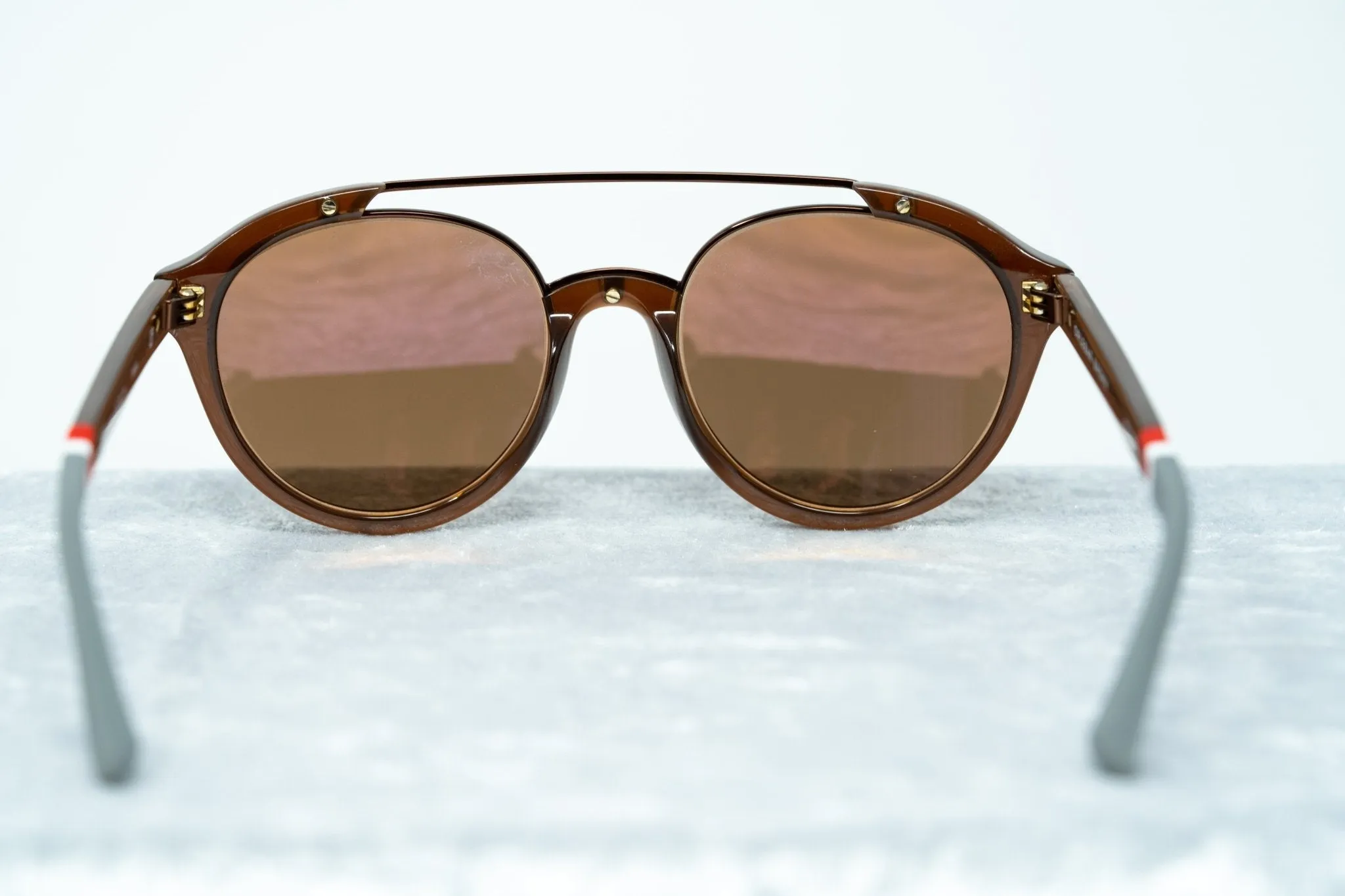 Orlebar Brown Sunglasses Round Brown