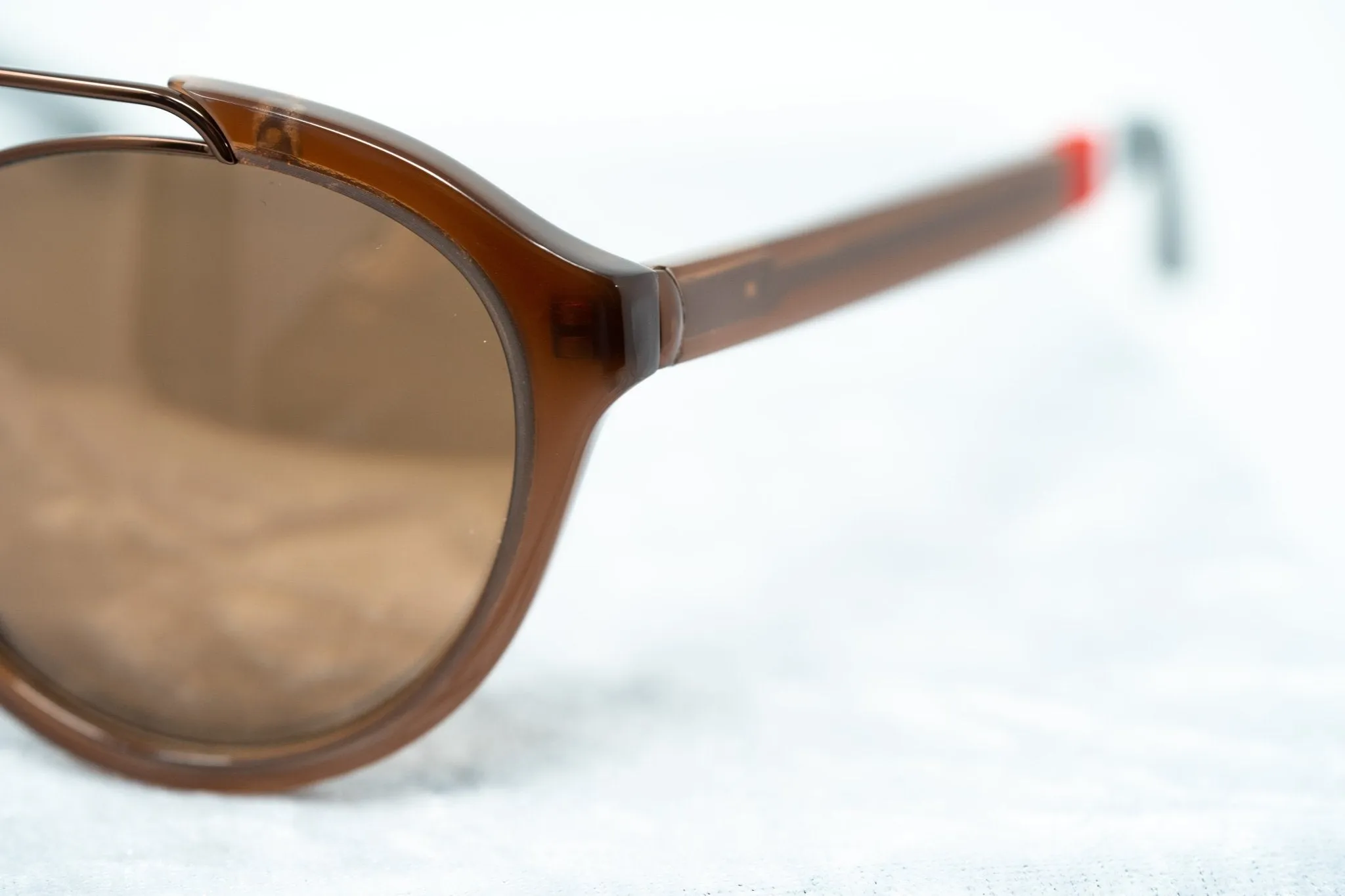 Orlebar Brown Sunglasses Round Brown
