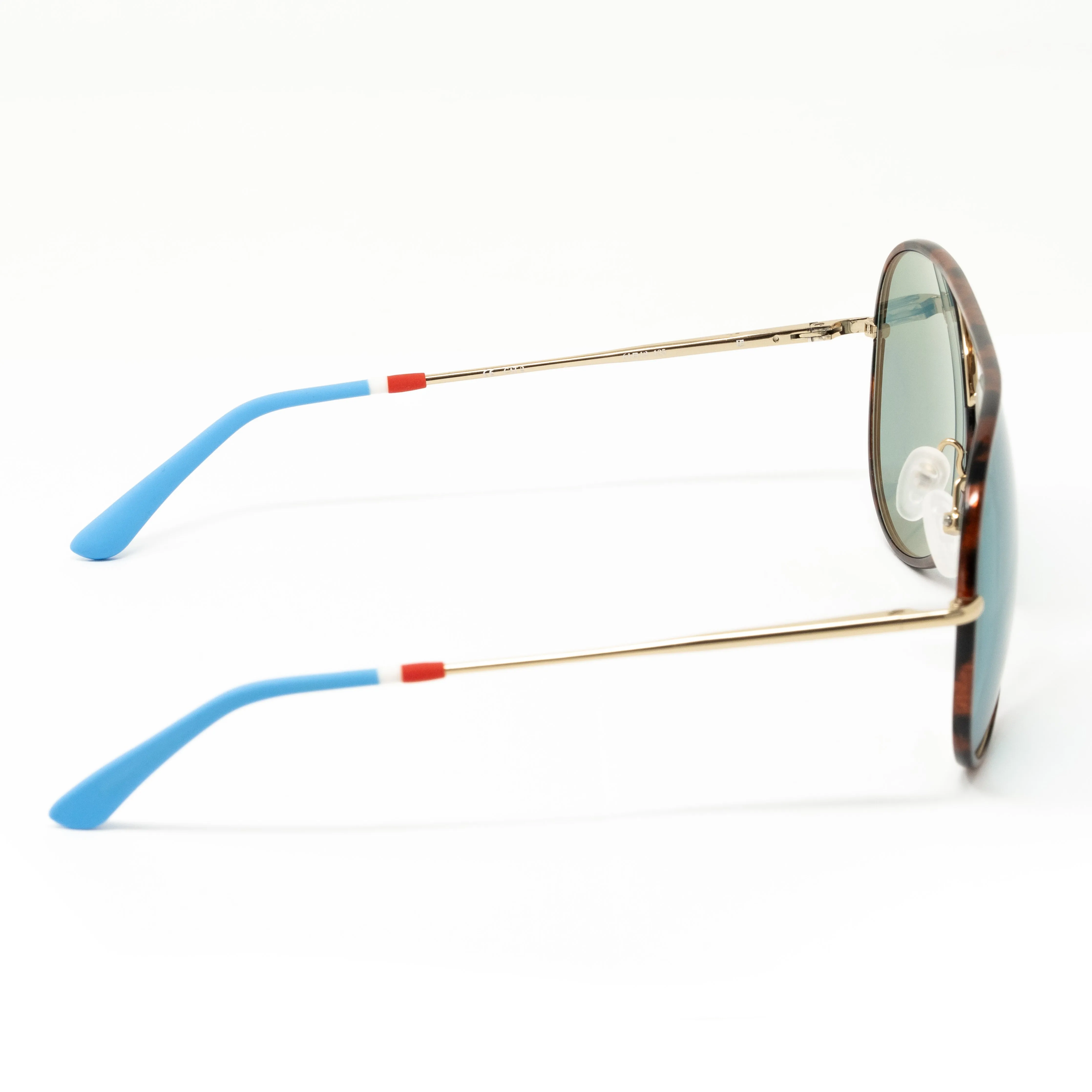 Orlebar Brown x Linda Farrow Blue Sunglasses OB34C4SUN