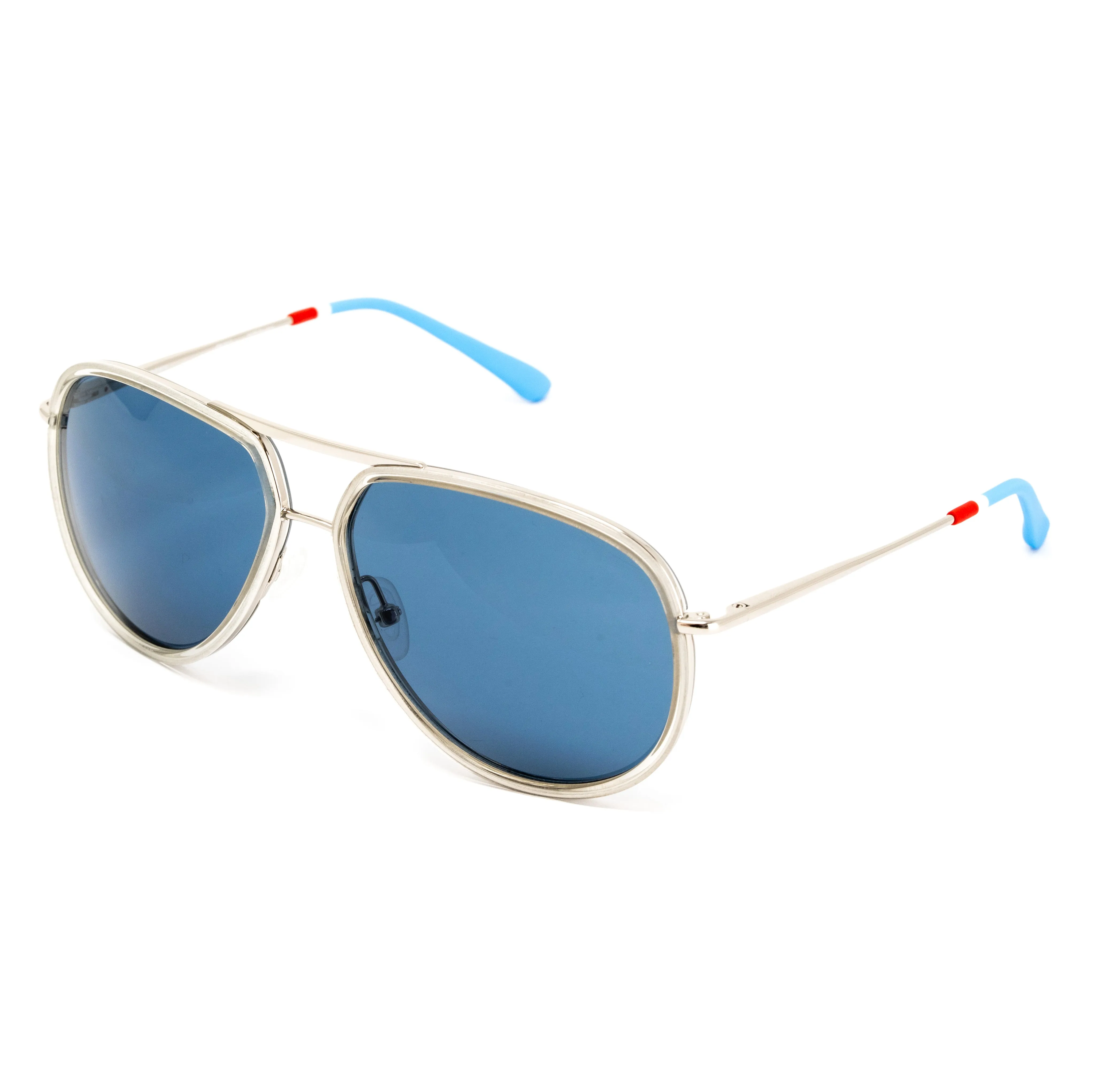 Orlebar Brown x Linda Farrow Clear Sunglasses OB22C3SUN