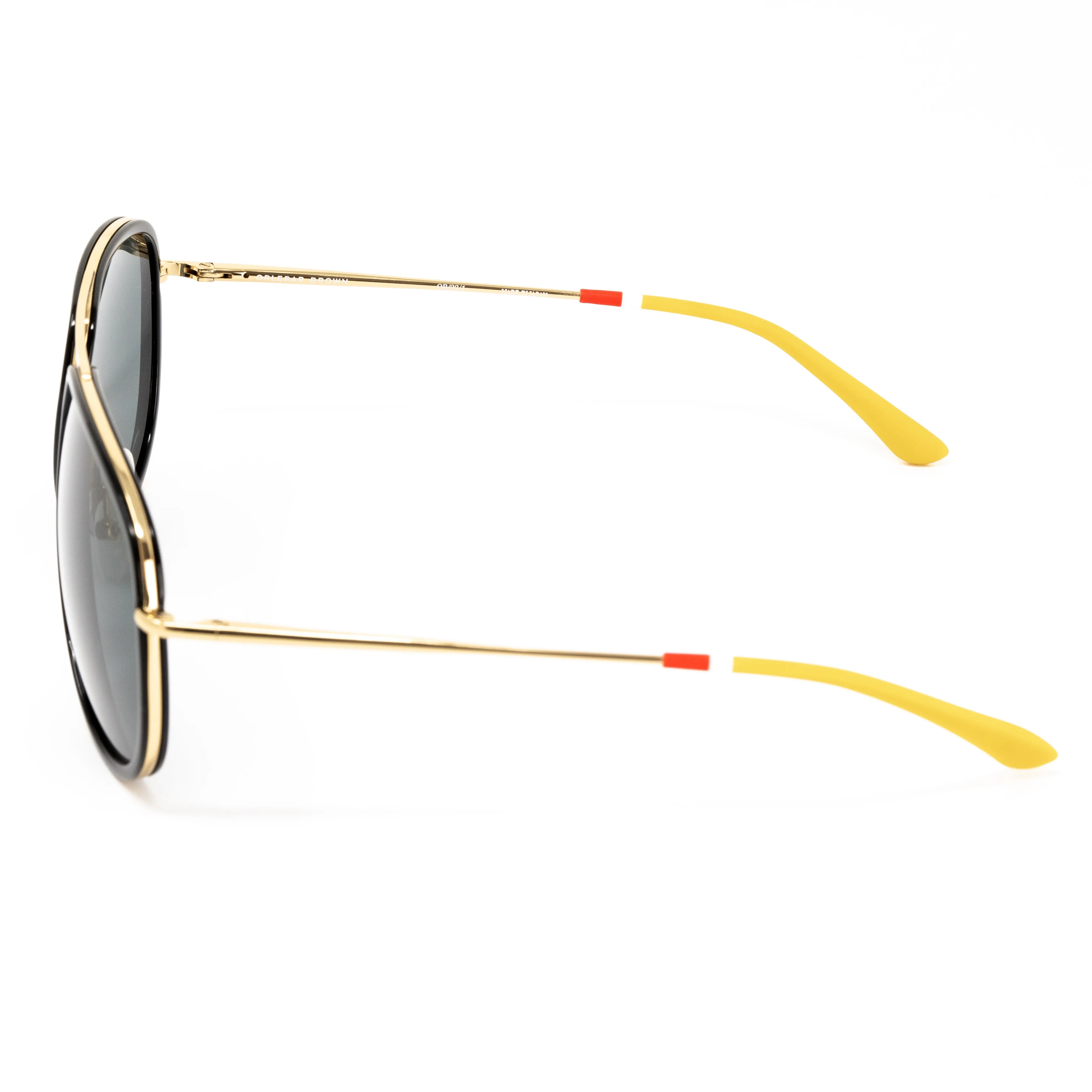 Orlebar Brown x Linda Farrow Gold Sunglasses OB22C1SUN
