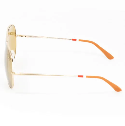 Orlebar Brown x Linda Farrow Yellow Sunglasses OB10C17SUN