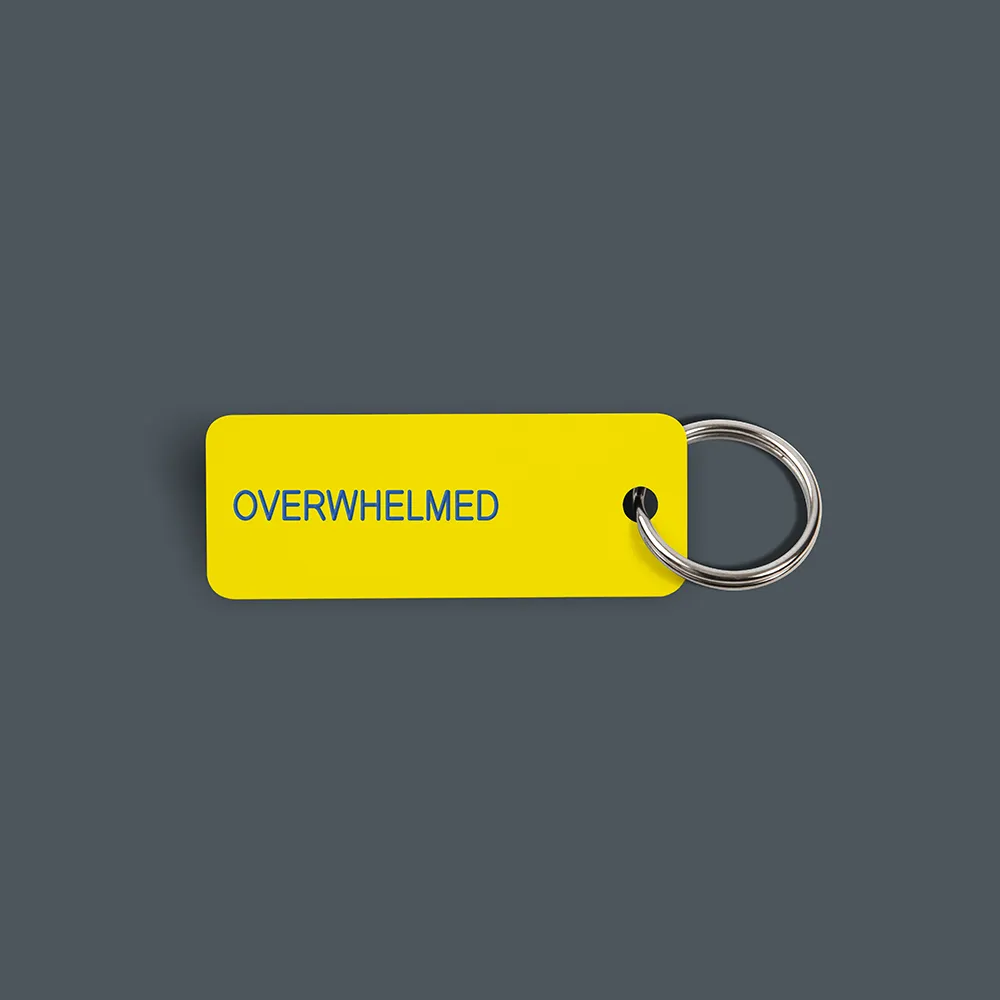 OVERWHELMED Keytag (2022-09-27)