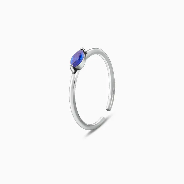 Oxidised Silver Kavya Toe Rings Giva