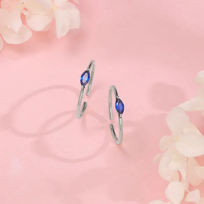 Oxidised Silver Kavya Toe Rings Giva
