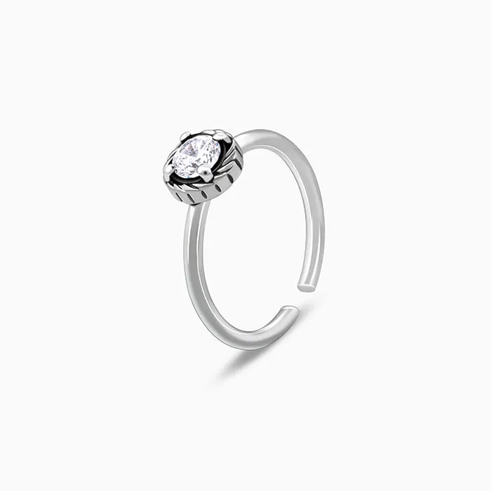 Oxidised Silver Soumya Toe Rings Giva