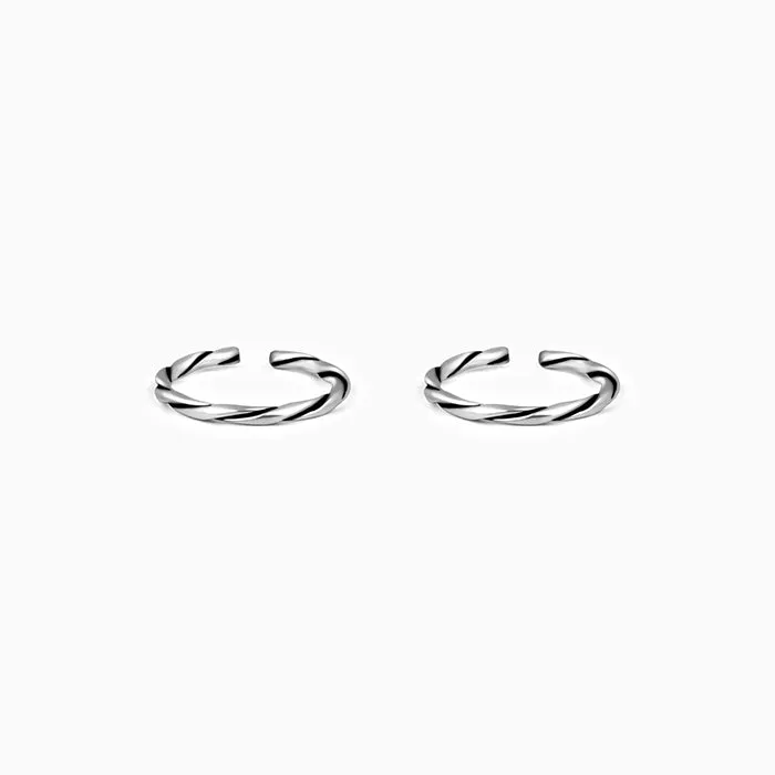 Oxidised Ultimate Classic Toe Rings Giva