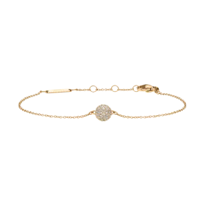 Pavé Crystal Pendant Bracelet Gold Daniel Wellington