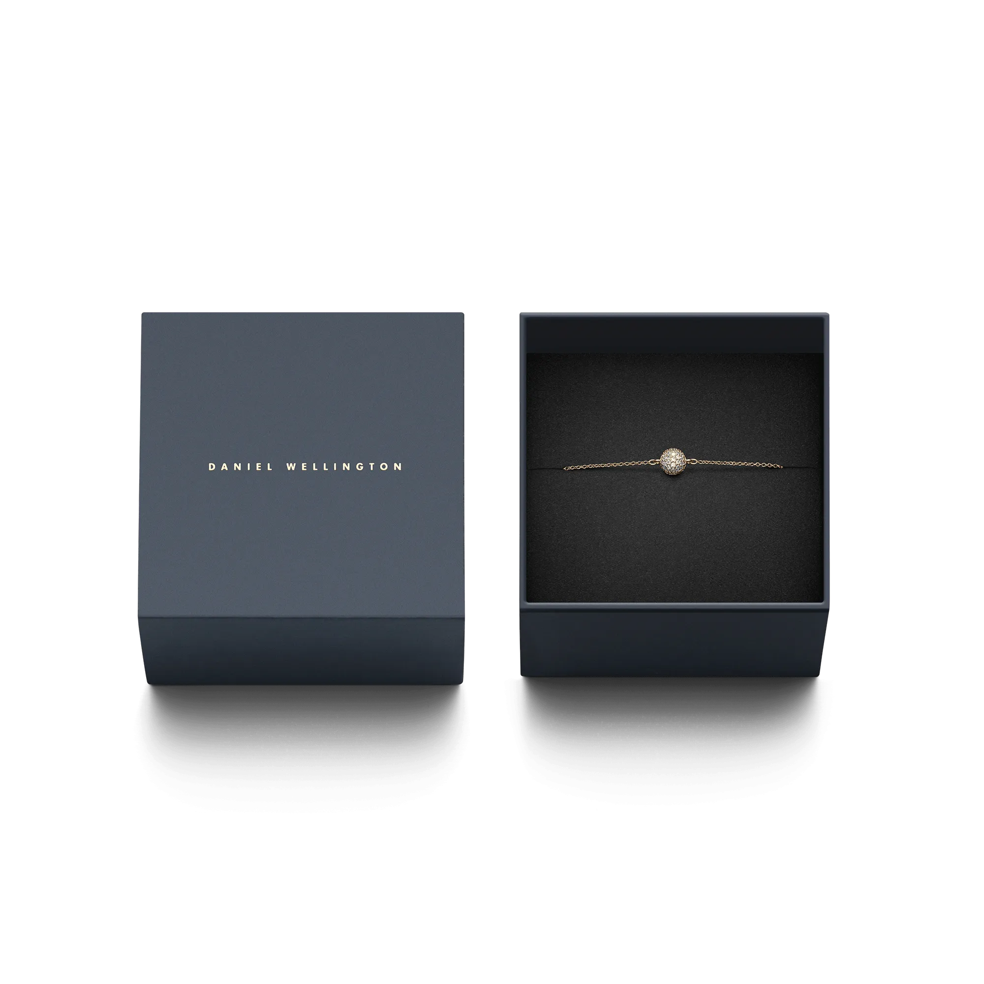 Pavé Crystal Pendant Bracelet Gold Daniel Wellington