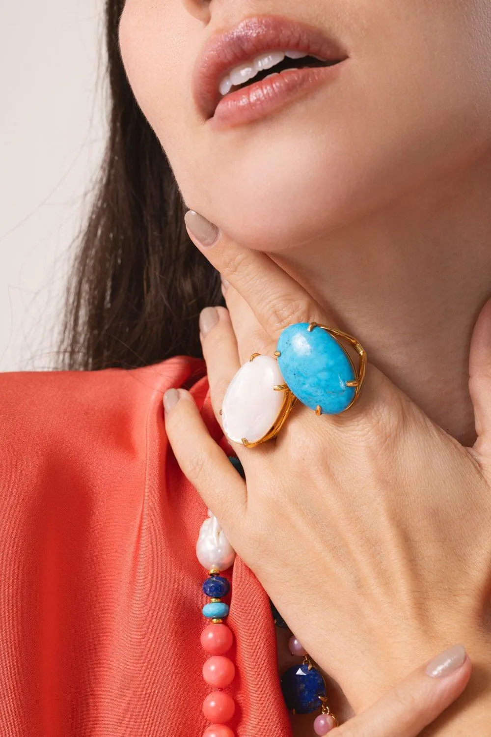 Pearl Barbara Ring