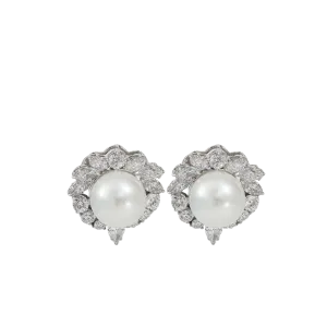 Pearl Stud Earrings