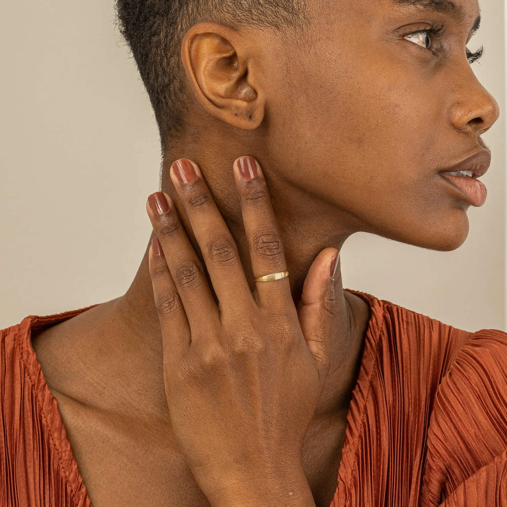 Petite Dome Ring, Peri SARAHELISE