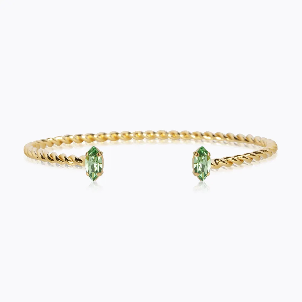 Petite Navette Bracelet / Peridot Caroline Svedbom