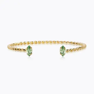 Petite Navette Bracelet / Peridot Caroline Svedbom