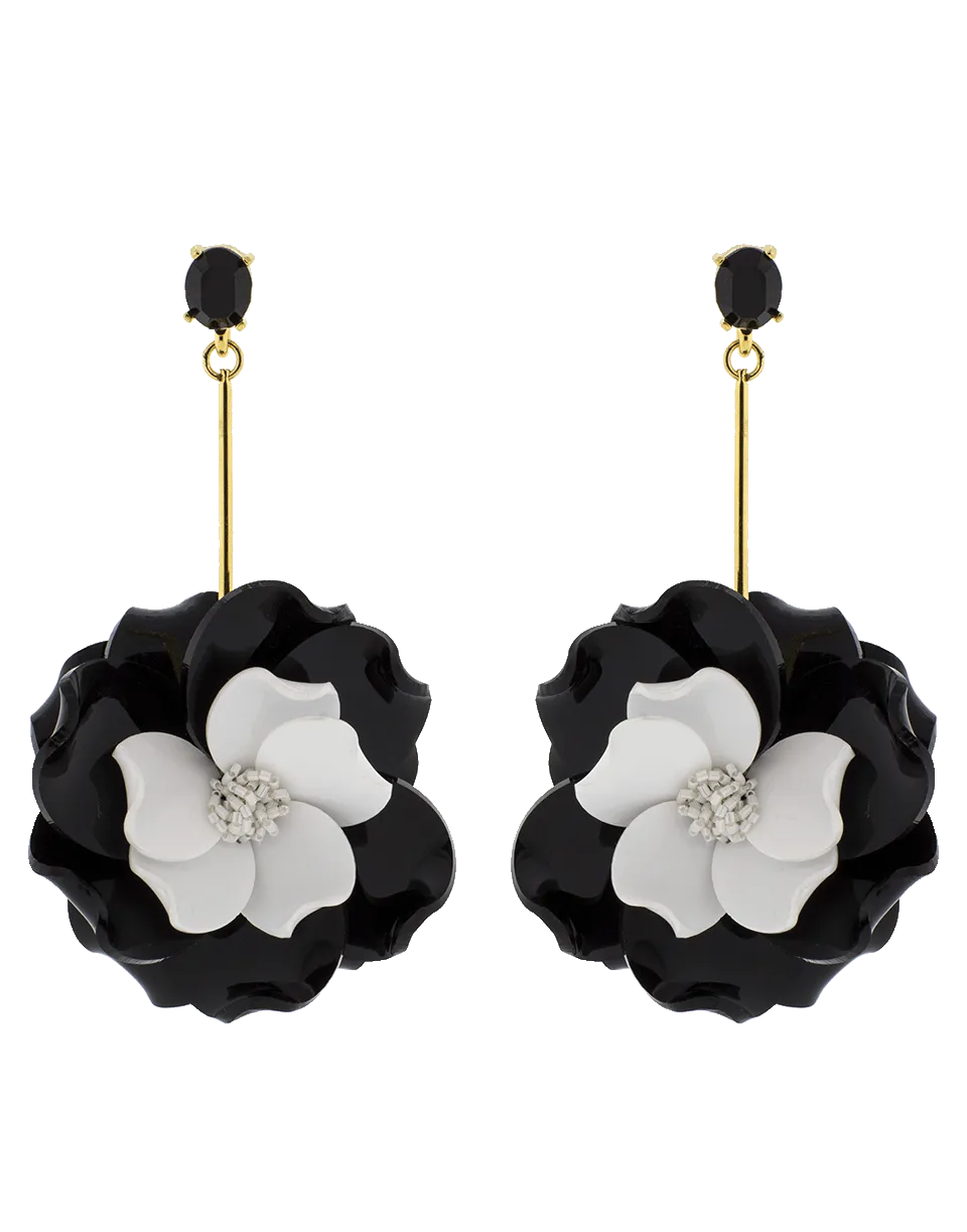 Petunia Long Drop Earrings