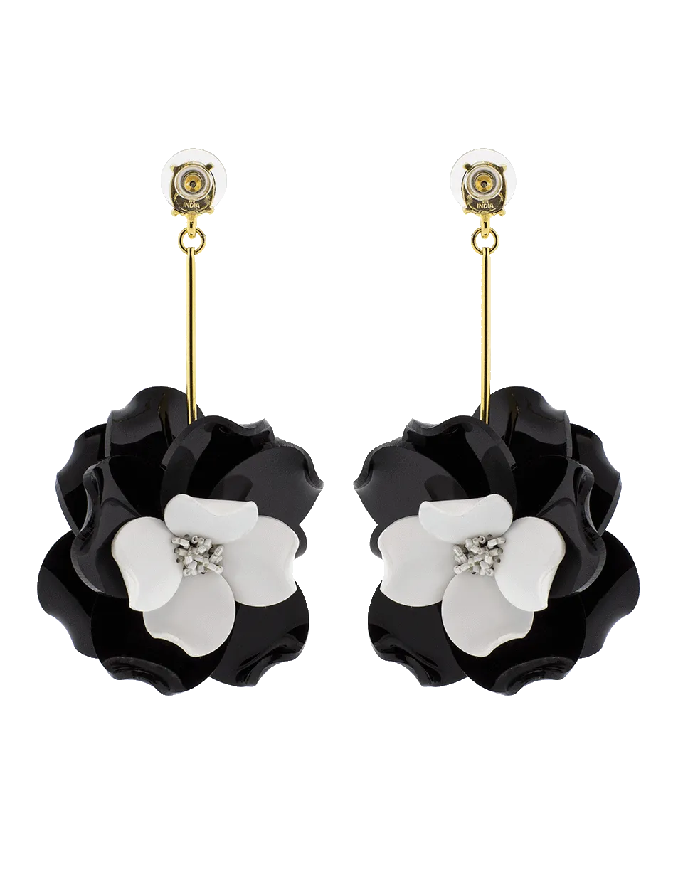 Petunia Long Drop Earrings