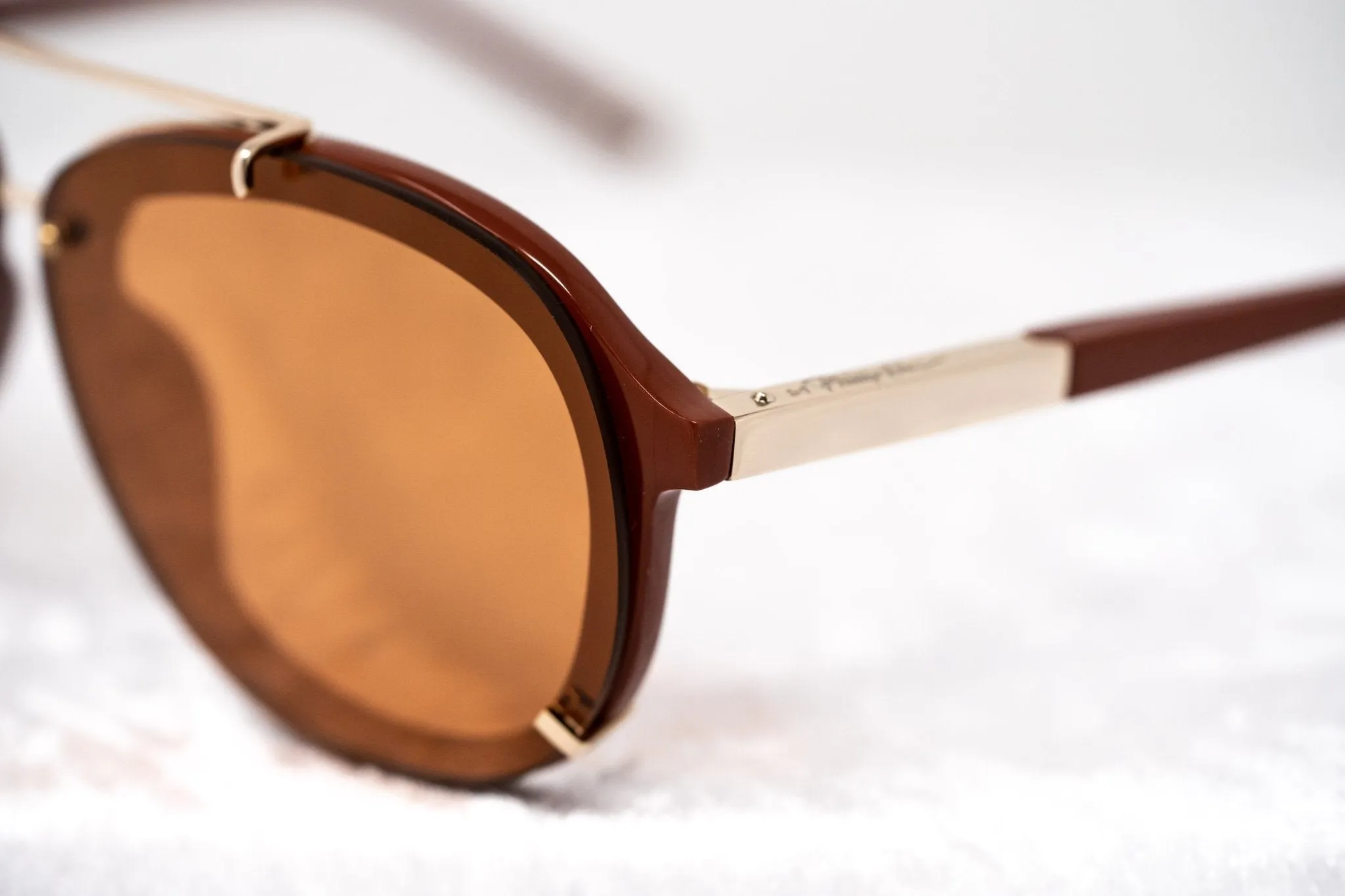 Phillip Lim Sunglasses Light Gold and Rust