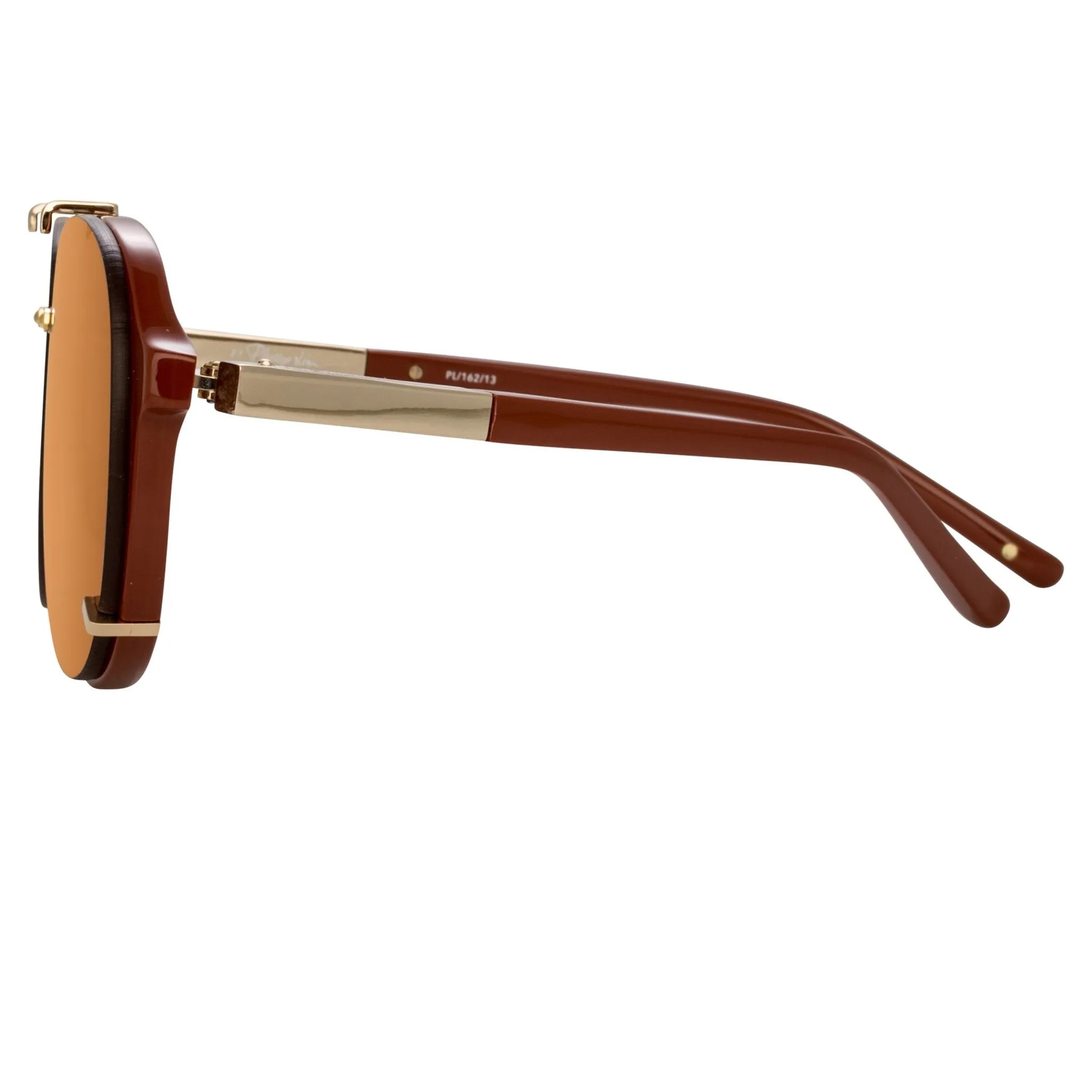 Phillip Lim Sunglasses Light Gold and Rust