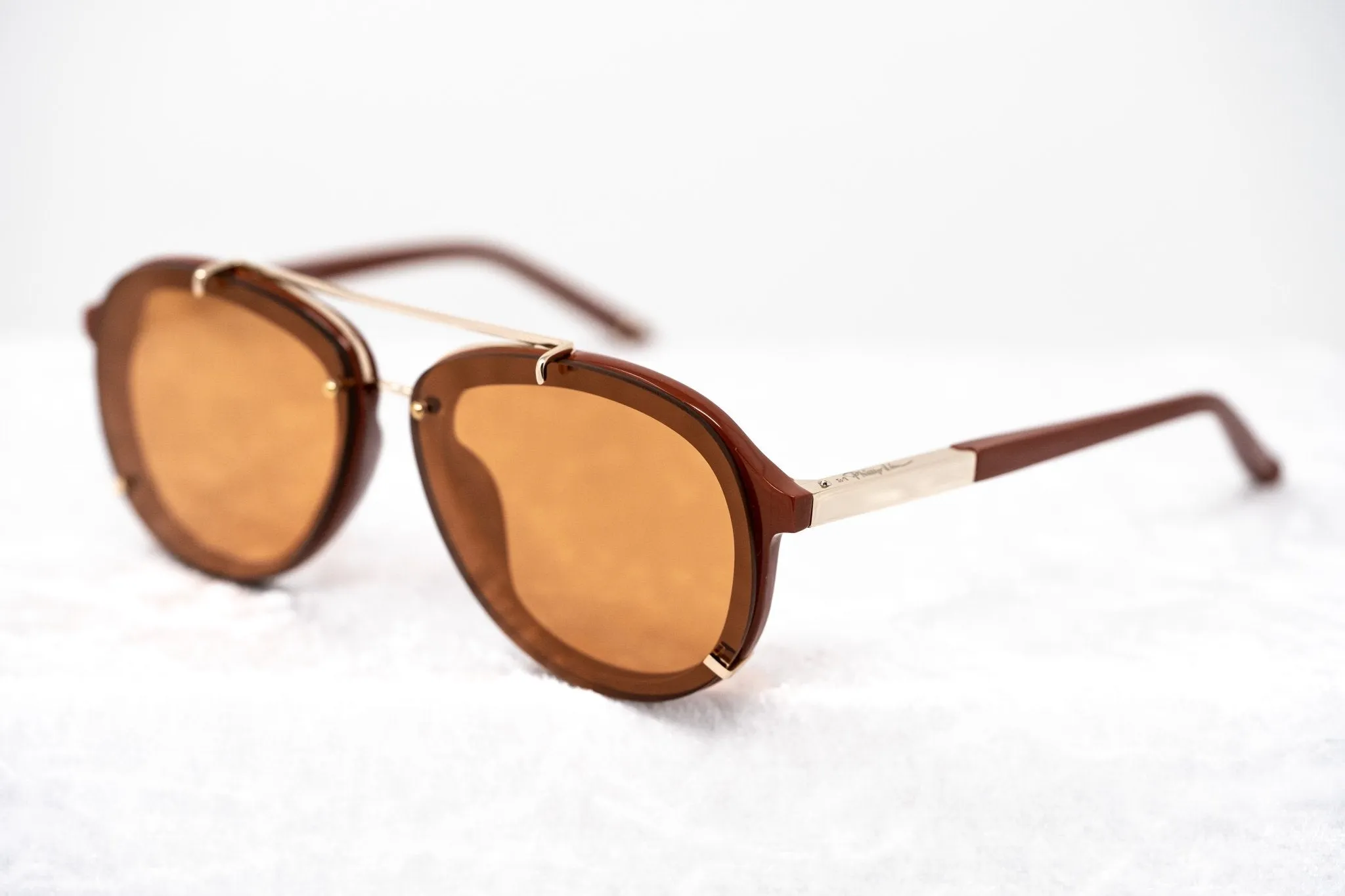 Phillip Lim Sunglasses Light Gold and Rust