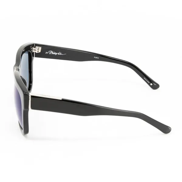 Phillip Lim x Linda Farrow Black Blue Sunglasses PL6C9SUN