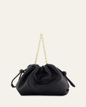 PIPPA CROSSBODY BAG BLACK LEATHER Jo Mercer