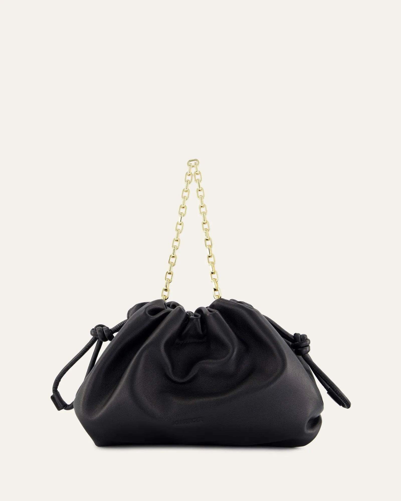 PIPPA CROSSBODY BAG BLACK LEATHER Jo Mercer
