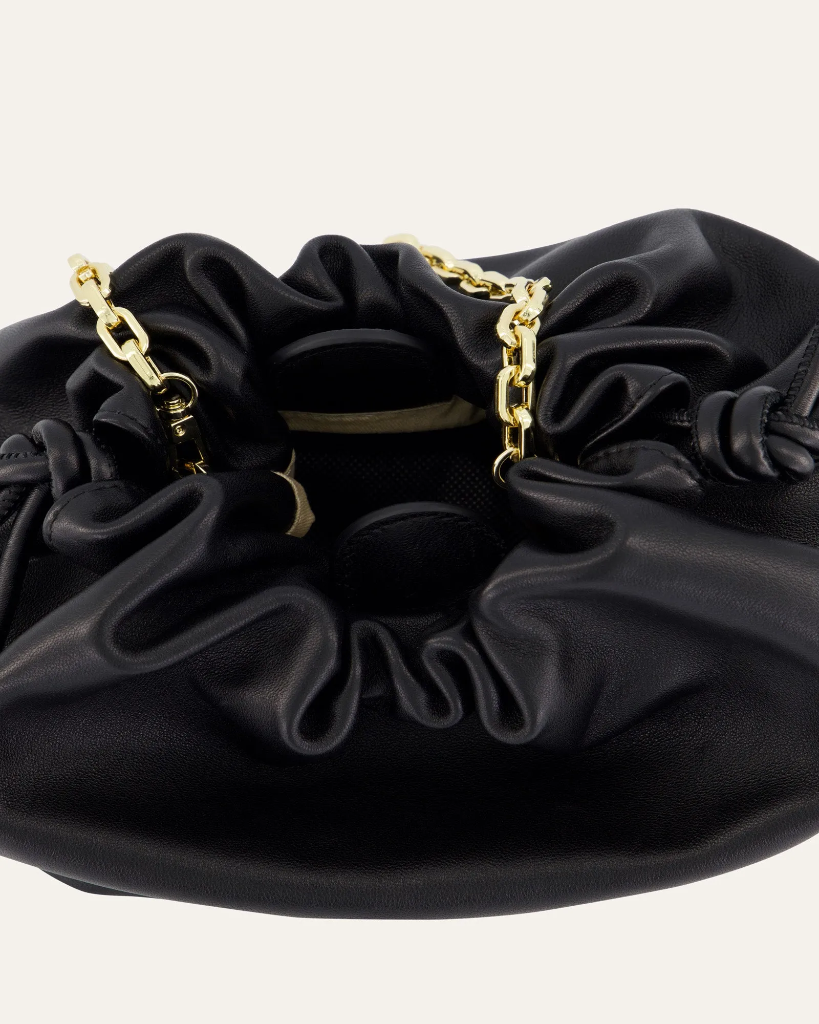 PIPPA CROSSBODY BAG BLACK LEATHER Jo Mercer