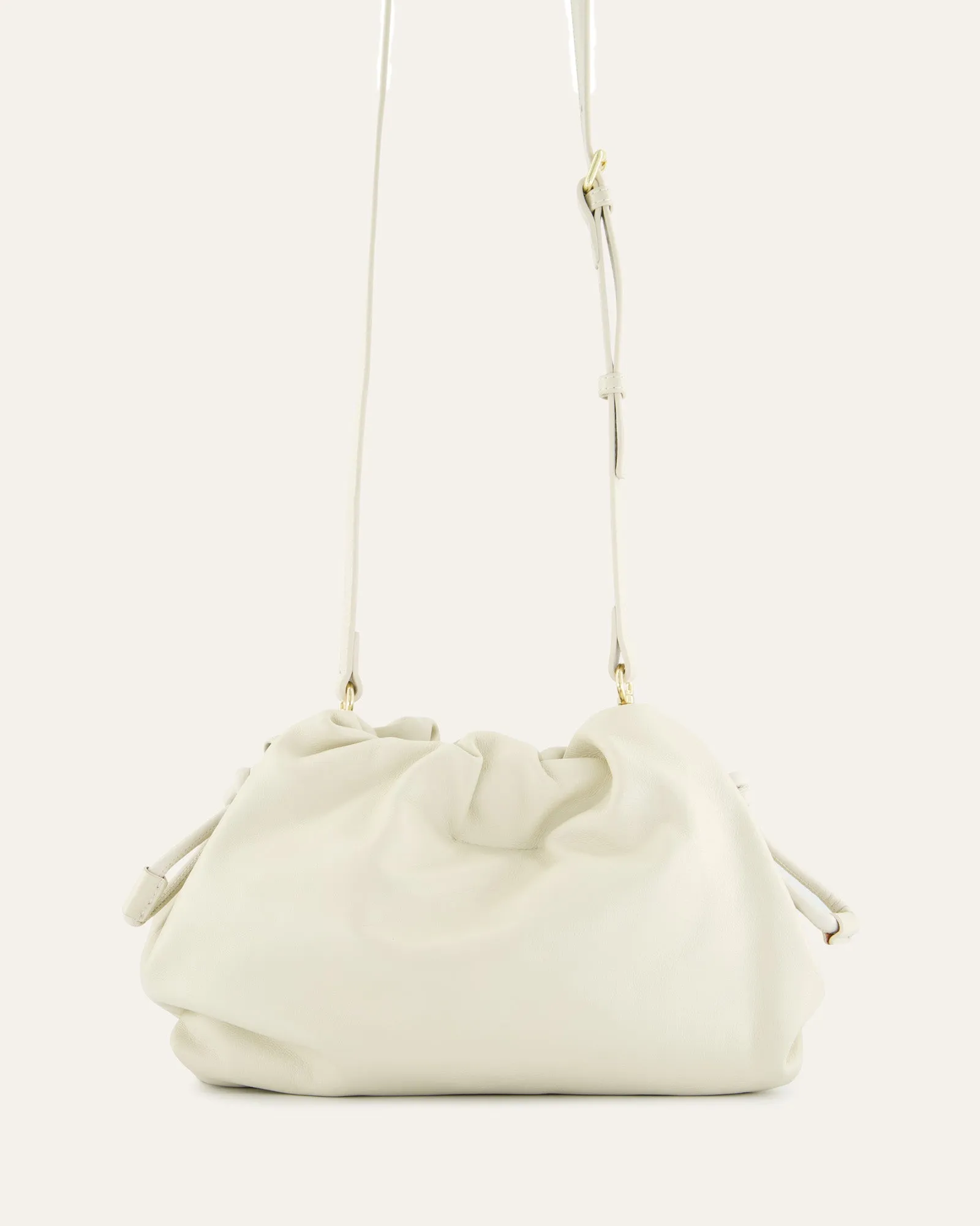 PIPPA CROSSBODY BAG OFF WHITE LEATHER Jo Mercer
