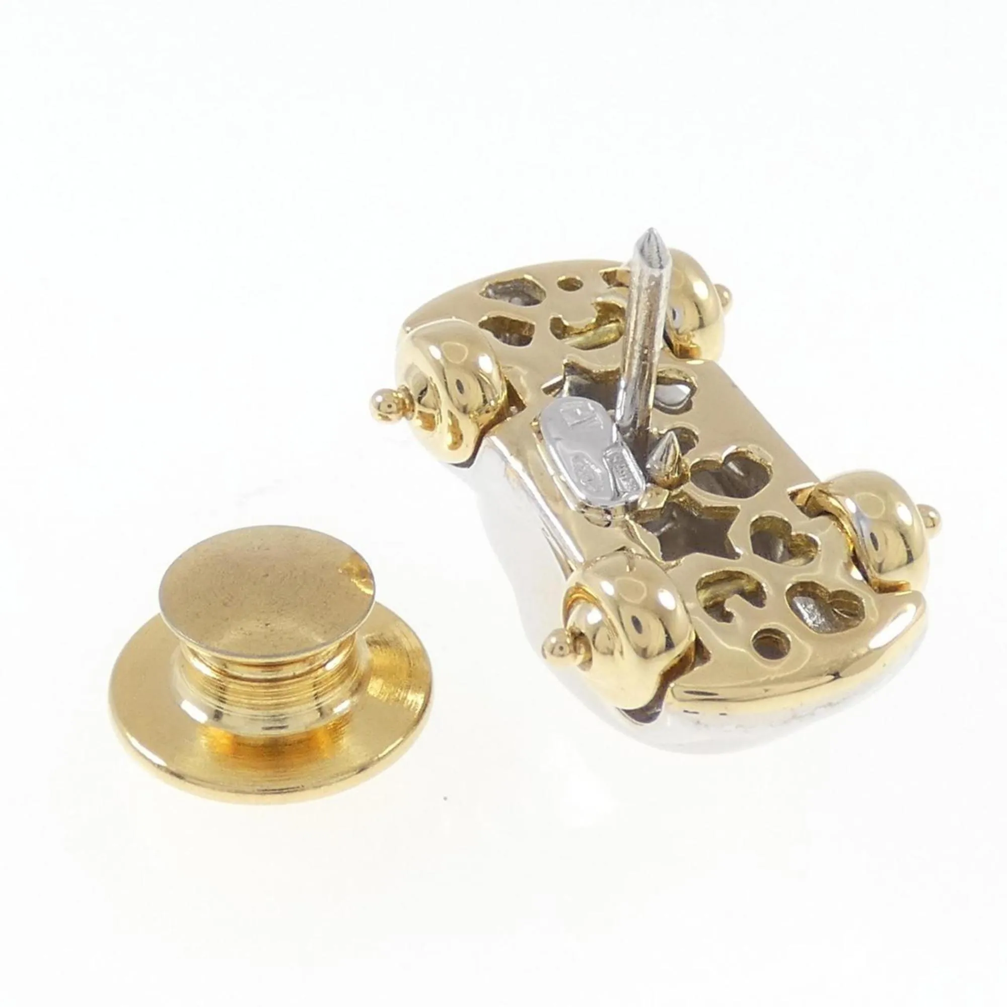 Ponte Vecchio gold (18K) yellow gold (18K) Brooch (Pre-Owned)