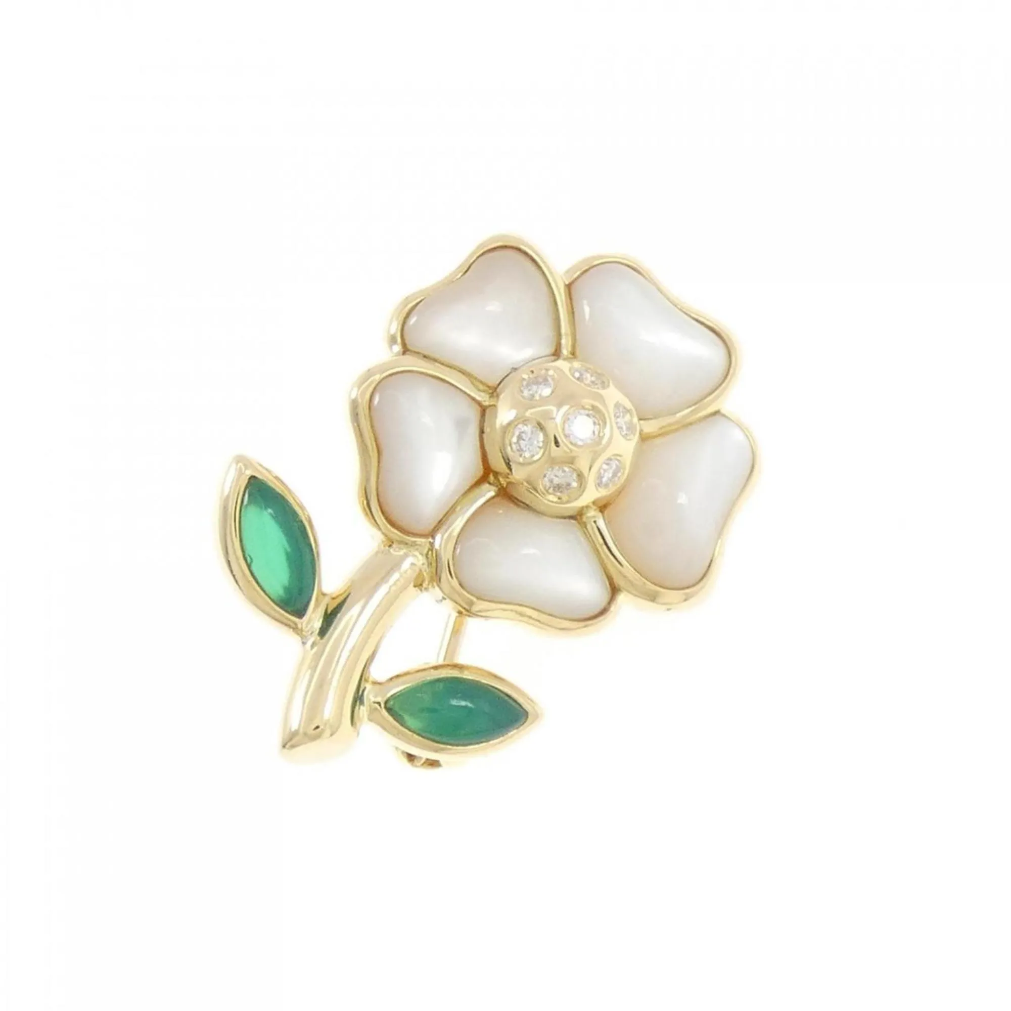 Ponte Vecchio yellow gold (18K) Brooch (Pre-Owned)