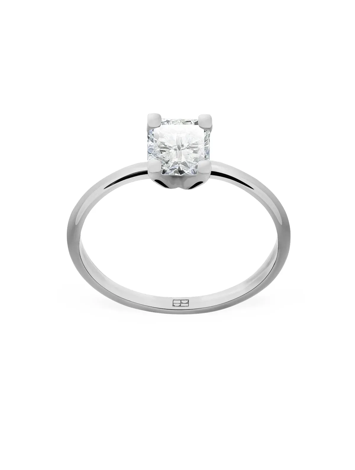 Promise N°10 18K White Gold Ring w. Diamonds