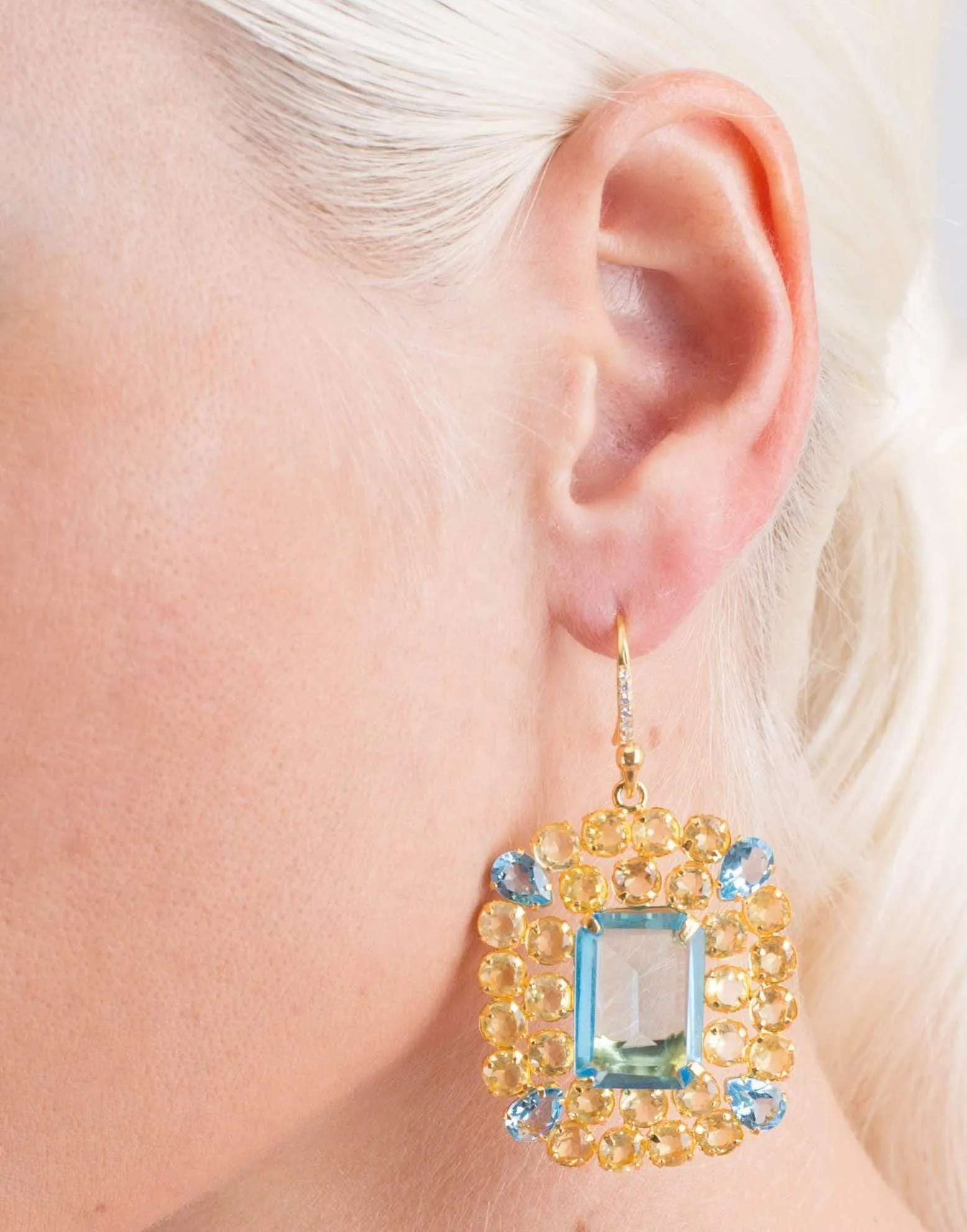 Quartz Earrings