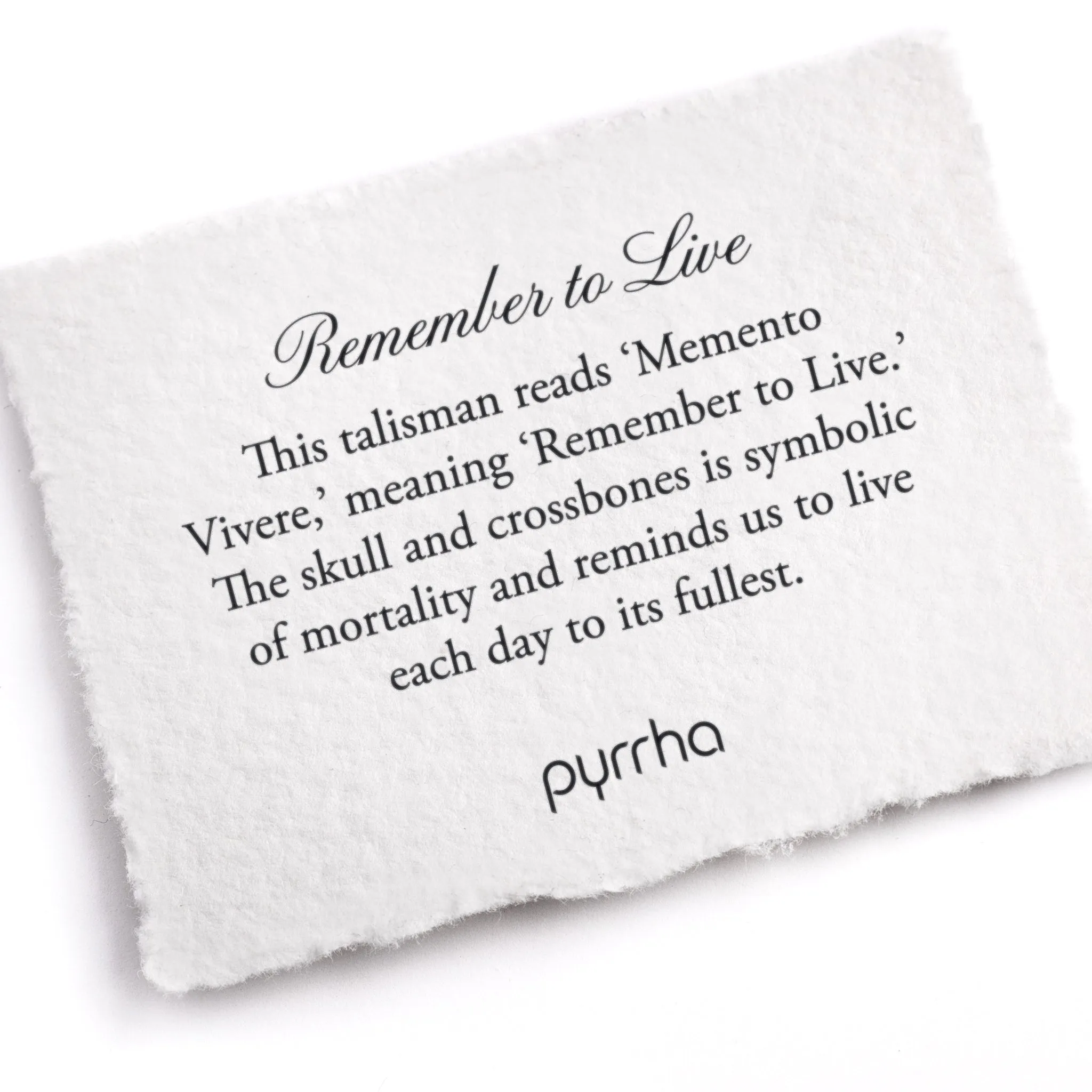Remember to Live