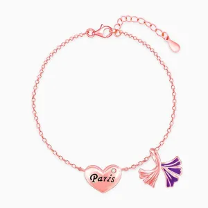 Rose Gold Movable Crocus Bracelet Giva