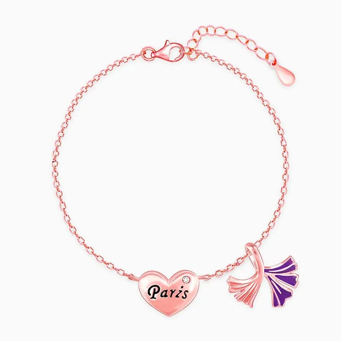 Rose Gold Movable Crocus Bracelet Giva