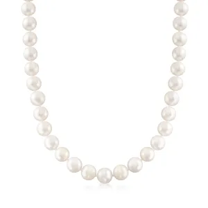 Ross-Simons 10-11mm Cultured Pearl Necklace With 14kt Yellow Gold