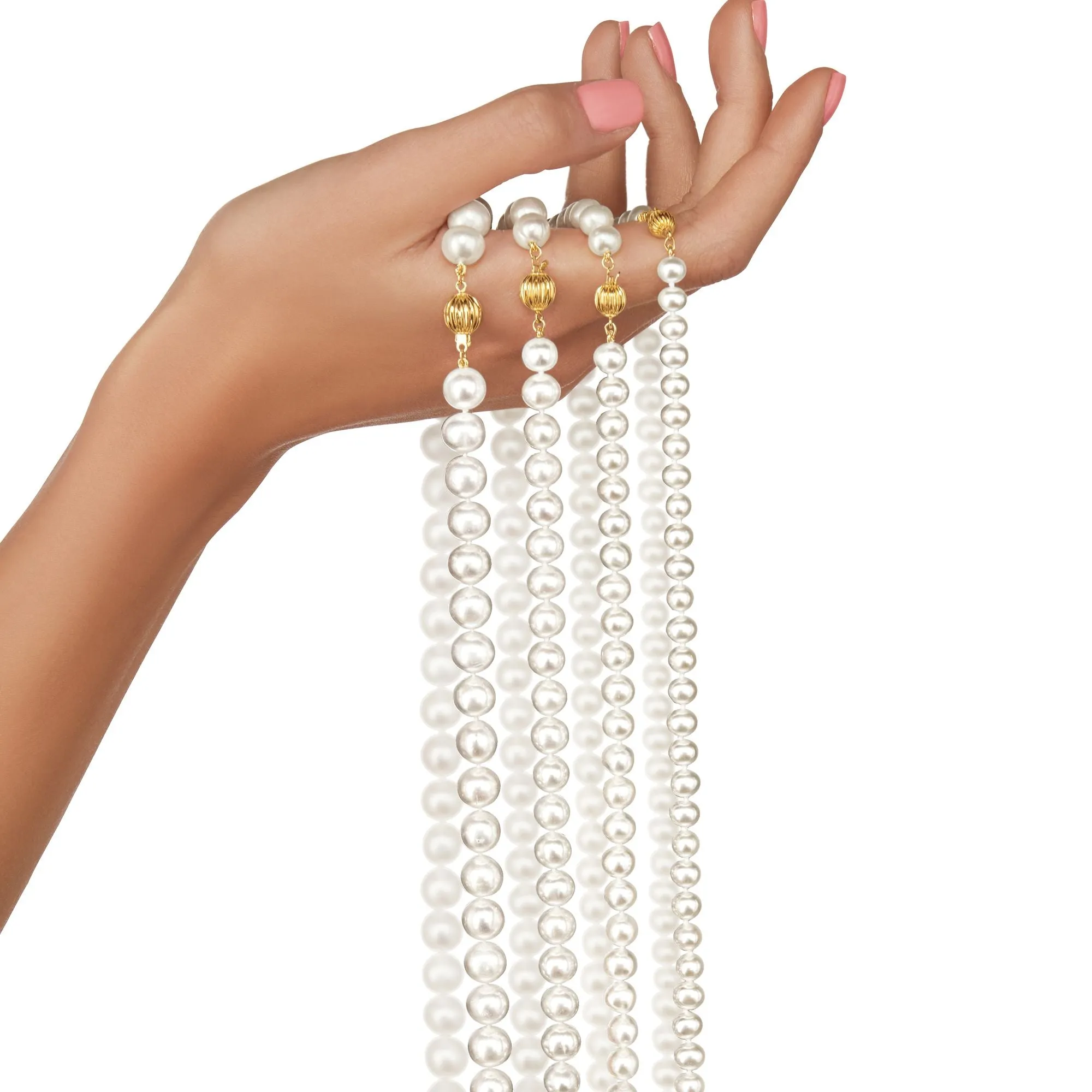 Ross-Simons 8-9mm Cultured Pearl Necklace With 14kt Yellow Gold