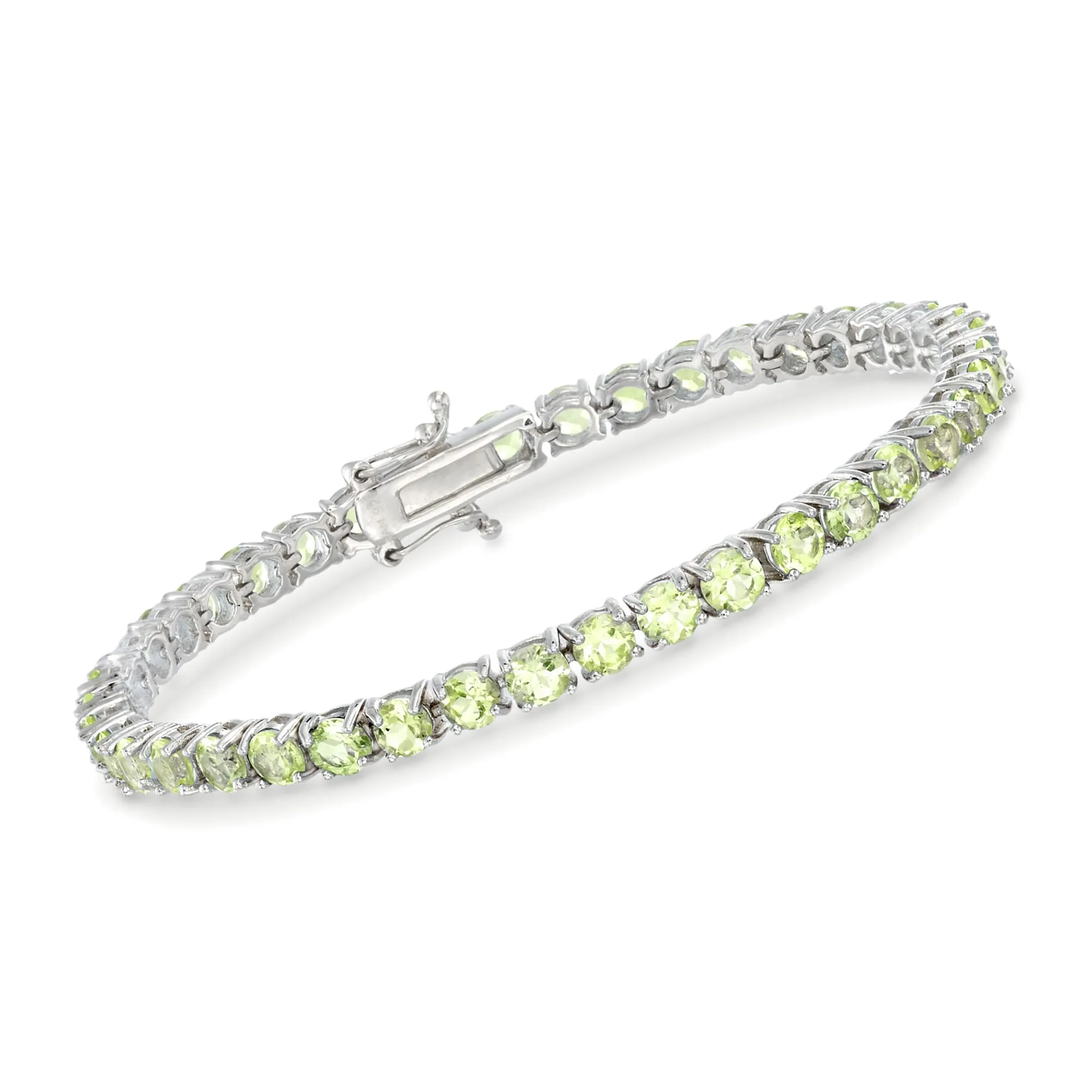 Ross-Simons Amethyst Tennis Bracelet in Sterling Silver